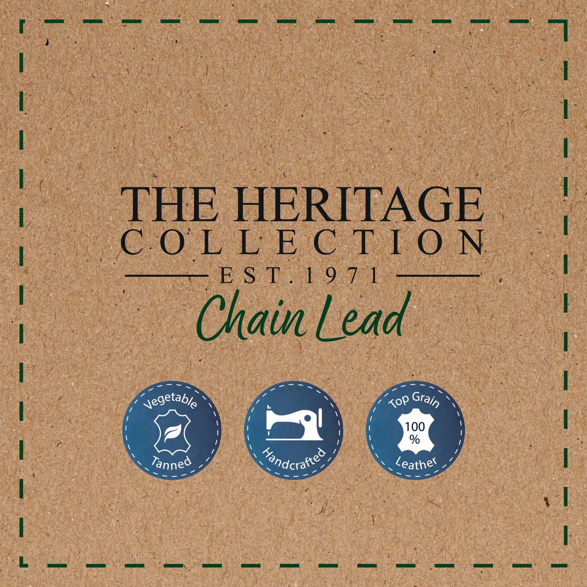 Leather Chain Lead UK