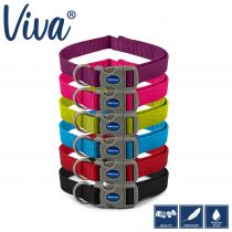Viva Adjustable Collar Black 45-70cm Size 5-9