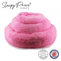 Super Plush Donut Bed 50cm Pink