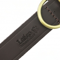 Latigo Leather Collar Havana 20-26cm Size 1