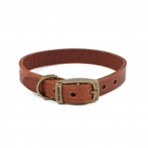 Latigo Leather Collar Chestnut 50-59cm Size 7