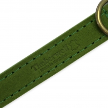 Timberwolf Leather Collar Green 20-26cm Size 1