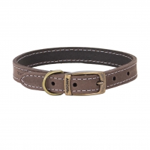Timberwolf Leather Collar Sable 26-31cm Size 2