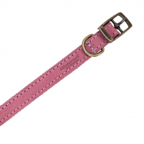 Timberwolf Leather Collar Raspberry 26-31cm Size 2