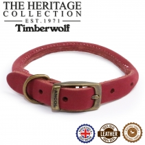 Timberwolf Rolled Collar Raspberry 28-36cm Size 3