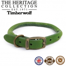 Timberwolf Rolled Collar Green 39-48cm Size 5