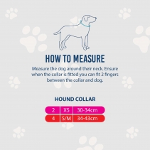 Timberwolf Greyhound Collar Sable 34-43cm