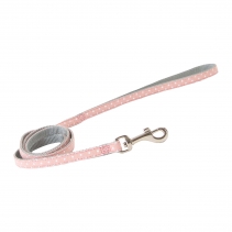 Small Bite Polka Collar Lead Set Rose