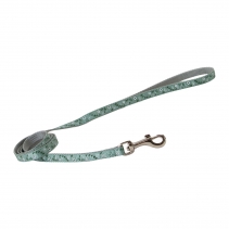 Small Bite Floral Collar Lead Set Sage