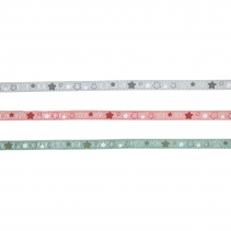 Small Bite Stars Collar Lead Set Rose