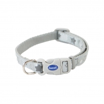 Small Bite Stars Collar Lead Set Pebble