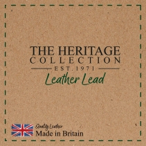 Heritage Leather Lead Tan 100cm x 19mm | 50kg