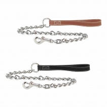 Heritage Leather Medium Chain Lead Tan 80cm