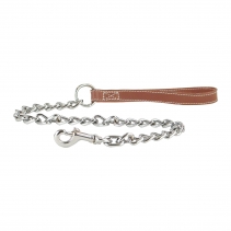 Heritage Leather Medium Chain Lead Tan 80cm