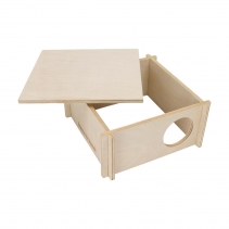 Small Pet Wooden Hide (Small - Flat Pack)