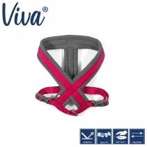 Viva Padded Harness Pink L 52-71cm