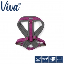 Viva Padded Harness Purple L 52-71cm