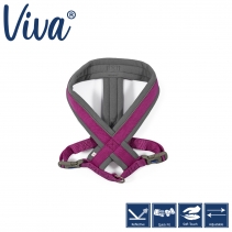 Viva Padded Harness Purple L 52-71cm