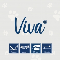 Viva Padded Harness Black XL 70-98cm