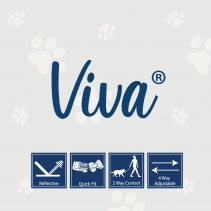 Viva Exercise & Travel Harness Blue S 35-45cm
