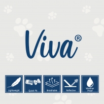 Viva Step-in Harness M Black 46-54cm