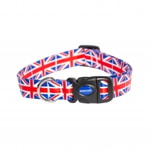 Soho Union Jack Collar M 30-50cm
