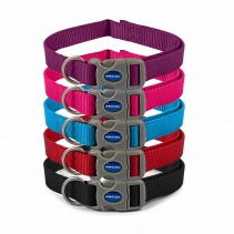 Viva Adjustable Collar Black 20-30cm Size 1-2