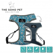 Daisy/Polka Dot Reversible Harness S