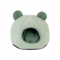 Teddy Bear Ear Cave Bed (Sage)
