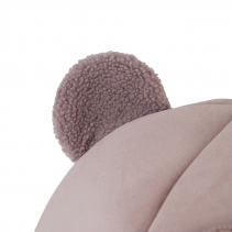 Teddy Bear Ear Cave Bed (Rose)