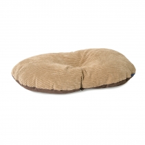 Faux Suede & Cord Cushion 45x35cm
