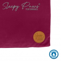 Waterproof Flat Pad Burgundy 92cmx61cm