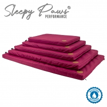 Waterproof Flat Pad Burgundy 92cmx61cm