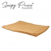Teddy Fleece Flat Pad 107x69cm Beige