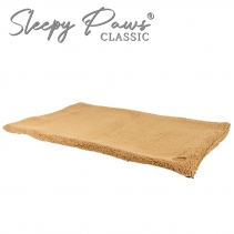 Teddy Fleece Flat Pad 122x76cm Beige