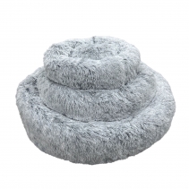 Super Plush Donut Bed 50cm Slate Grey
