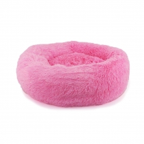 Super Plush Donut Bed 70cm Pink