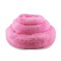 Super Plush Donut Bed 70cm Pink