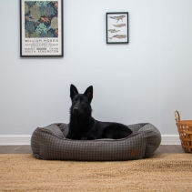 Grey Check Large 78 x 90cm