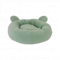 Small Bite Teddy Bear Donut Beds Sage 70cm