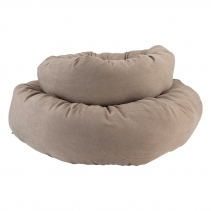 Corduroy Donut Bed (Oat) 70cm