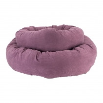 Corduroy Donut Bed (Plum) 70cm