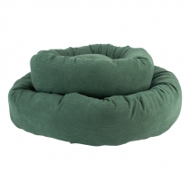 Corduroy Donut Bed (Forest Green) 70cm
