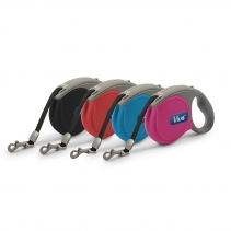Viva Retractable 5m Lead Pink S