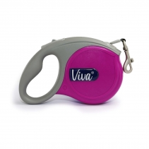 Viva Retractable 5m Lead Purple L