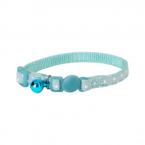 Polka Dot Kitten Collar Sage