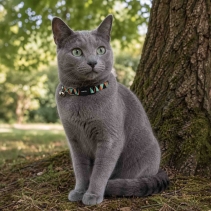 Geometric Cat Collar