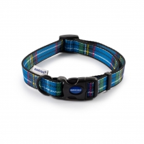 Soho Blue Tartan Collar M 30-50cm