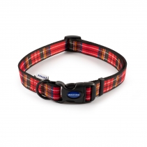 Soho Red Tartan Collar L 45-70cm