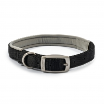 Padded Viva Collar Black 50-59cm Size 7